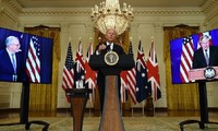AS, Inggris, dan Australia Jalin Hubungan Kemitraan Keamanan di Indo-Pasifik
