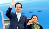 Premierminister Nguyen Tan Dung beginnt seinen Besuch in Myanmar