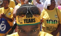 Die südafrikanische Regierungspartei ANC feiert ihren 100. Geburtstag