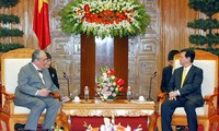 Chilenischer Präsident trifft in Ho Chi Minh Stadt ein