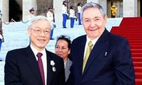 KPV-Generalsekretär Nguyen Phu Trong bedankt sich für herzlichen Empfang in Kuba