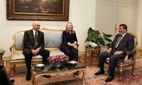 US-Außenministerin setzt sich für die Beziehungen zu Ägypten ein
