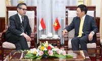 Außenminister Vietnams und Indonesiens treffen sich in Hanoi