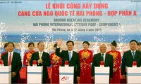 Premierminister startet Bau des internationalen Hafens Hai Phong