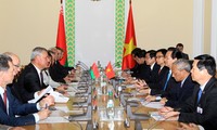 Premier Nguyen Tan Dung trifft weißrussischen Präsidenten