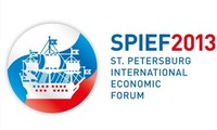 Eröffnung des Sankt Petersburger Wirtschaftsforums 