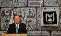 UN-Generalsekretär Ban Ki-moon will Frieden im Nahen Osten stiften