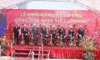 Spatenstich des Vietnam-China-Freundschaftspalastes