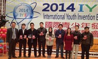 Vietnamesische Schüler gewinnen Preise bei IYIE 2014 in Taiwan