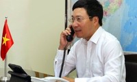 Vizepremier und Außenminister Pham Binh Minh telefoniert mit Außenministern anderer Länder