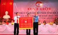 Vorsitzender der Vaterländischen Front Vietnams Nguyen Thien Nhan besucht die Provinz Soc Trang