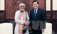Staatspräsident Truong Tan Sang empfängt Vorsitzenden der Komission für Solidarität zwischen Vietnam