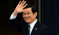 Staatspräsident Truong Tan Sang nimmt am Asien-Afrika-Gipfeltreffen teil