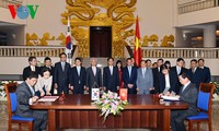 Vietnam und Südkorea unterzeichnen das Freihandelsabkommen