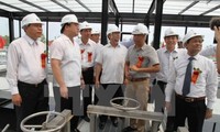 Vize-Premierminister Hai nimmt an der Einweihung der Fabrik zur Abwasserverarbeitung Bac Ninh teil