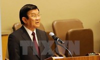 Staatspräsident Truong Tan Sang nimmt an der Konferenz über Geschlechtergleichheit teil