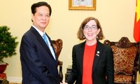 Premierminister Nguyen Tan Dung ist optimistisch über eine bessere Beziehung mit den USA 