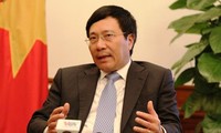 Die politische Konsultation auf Außenministerebene zwischen Vietnam und Laos