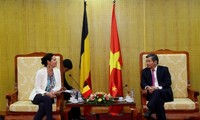 Vorsitzende des belgischen Senats beendet Vietnam-Besuch