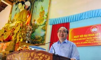 Vorsitzender der Vaterländischen Front Vietnams nimmt am Festtag der Solidarität in Tra Vinh