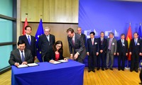 Freihandelsabkommen zwischen Vietnam und der EU wird im Jahr 2018 angewendet