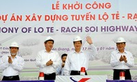 Premierminister Nguyen Tan Dung startet den Bau der Landesstraße zwischen Can Tho und Kien Giang