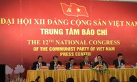 Pressekonferenz über den 12. Parteitag