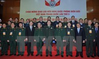 Freundschaftlicher Austausch über friedliche Grenzlinie zwischen Vietnam und China