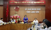 Parlamentspräsidentin Nguyen Thi Kim Ngan besucht Provinz Lang Son