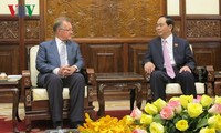 Staatspräsident Tran Dai Quang empfängt Professor der Harvard-Universität