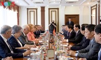 Staatspräsident Tran Dai Quang führt Gespräch mit Vorsitzenden des russischen Föderationsrats