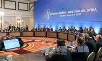 Eröffnung der 7. Runde der Syrien-Friedensverhandlungen in Genf