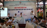 Rolle des vietnamesischen Journalistenverbands beim Schutz der Rechte der Journalisten entfalten