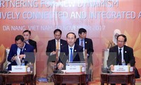 Staatspräsident Tran Dai Quang leitet den inoffiziellen Dialog zwischen APEC-ASEAN