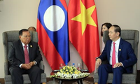 Staatspräsident Tran Dai Quang trifft Spitzenpolitiker von Laos, Kambodscha und Südkorea