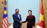 Nguyen Thi Kim Ngan empfängt Vertreter der Parlamente Indonesiens und Malaysias