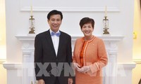 Neuseelands Generalgouveneurin trifft den vietnamesischen Botschafter