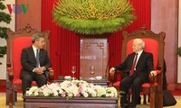 KPV-Generalsekretär Nguyen Phu Trong empfängt den chinesischen Vize-Premierminister Hu Chunhua
