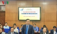 Vize-Premierminister Vuong Dinh Hue fordert die Errichtung des Netzwerks der Finanzideen