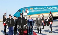 Parlamentspräsidentin Nguyen Thi Kim Ngan besucht Frankreich