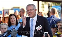 Wahlen in Australien: Premierminister Scott Morrison feiert den wunderbaren Sieg