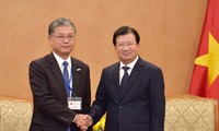 Vize-Premierminister Trinh Dinh Dung empfängt Delegation des japanischen Rates zur Förderung der Volksdiplomatie