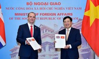 Vietnam und Großbritannien einigen sich auf die verstärkte Zusammenarbeit in vielen Bereichen