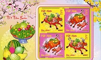 Veröffentlichung des Briefmarkensatzes “Tet Tan Suu”