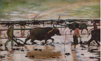 Landwirtschaft in den Gemälden der berühmten Maler