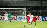 Fußballfreundschaftsspiel: U23 Vietnam besiegt U23 Kirgisistan 3-0