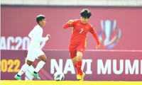 Vietnams Fußballnationalmannschaft der Frauen geht ins Viertelfinale des Asian Cups