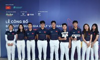 Vietnamesisches Golfteam nimmt an den 31. SEA Games mit vielen Mitgliedern unter 18 Jahren teil