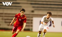 Das vietnamesische Frauenteam erreicht nach dem Sieg über Myanmar das Halbfinale des AFF Cup