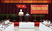 Maßnahmen zur Förderung der grünen, schnellen und nachhaltigen Entwicklung in der Provinz Binh Thuan